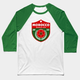 Morocco World Cup Baseball T-Shirt